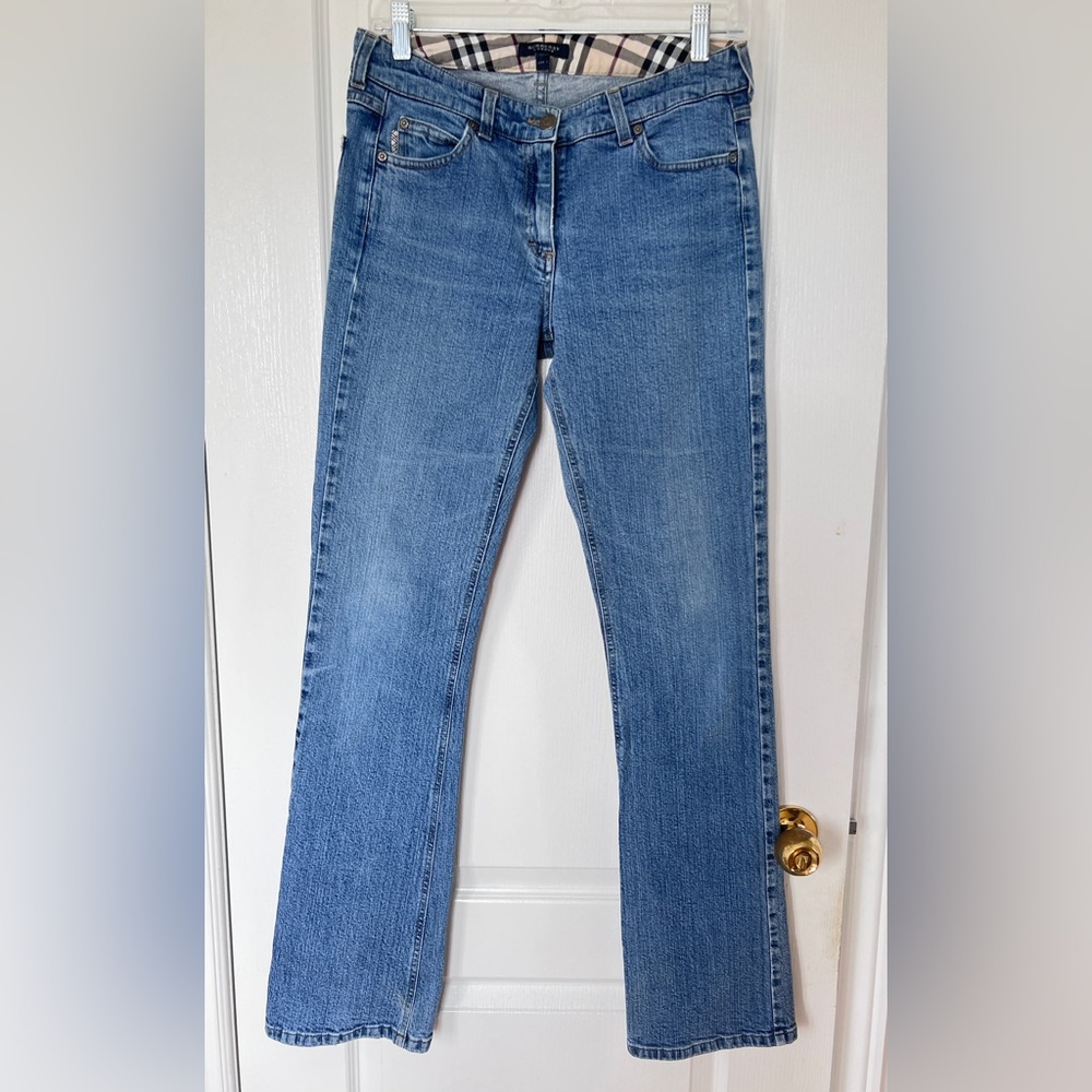 Burberry London Jeans US 6 UK 8 Made in Italy